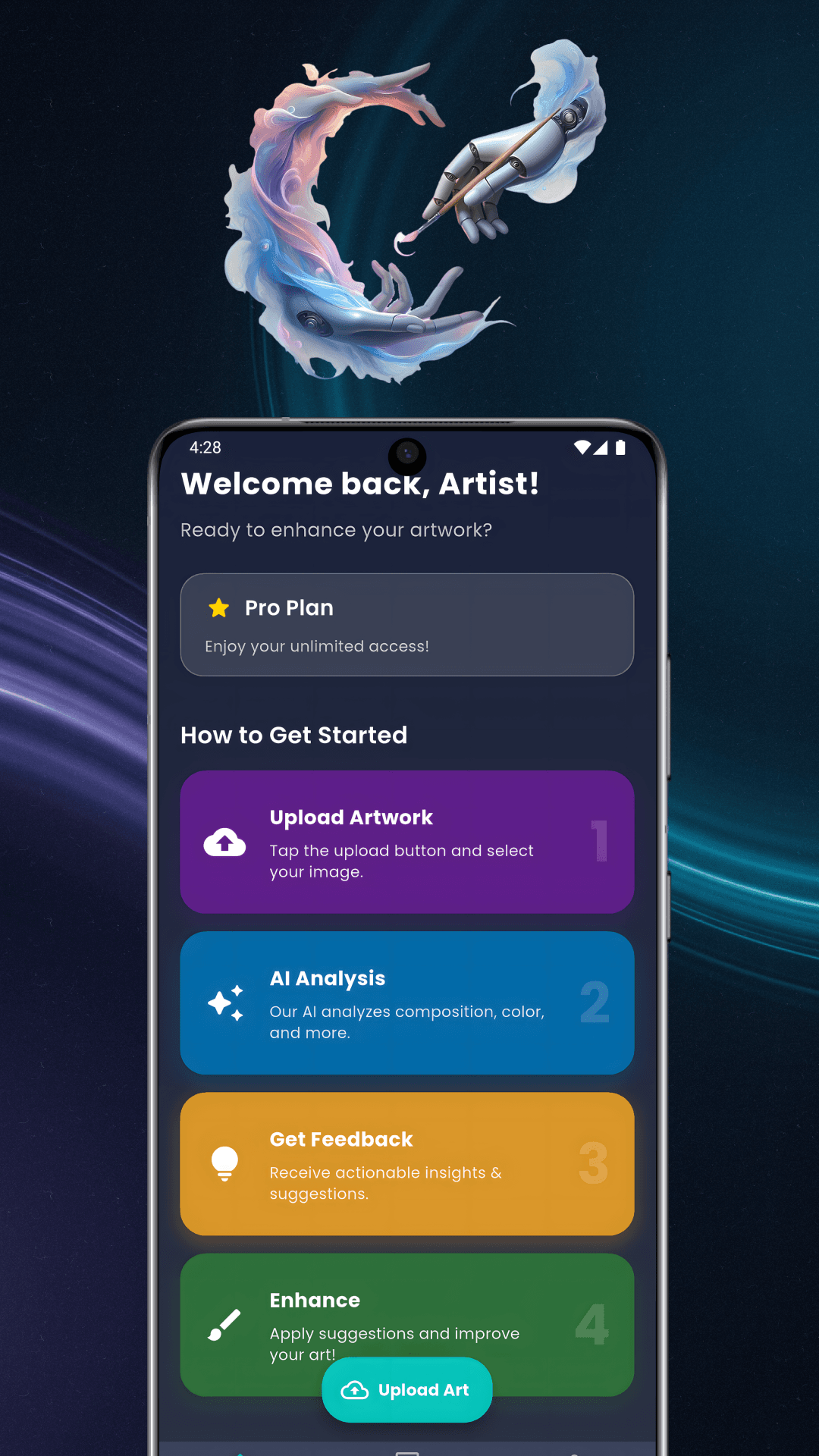 App screenshot