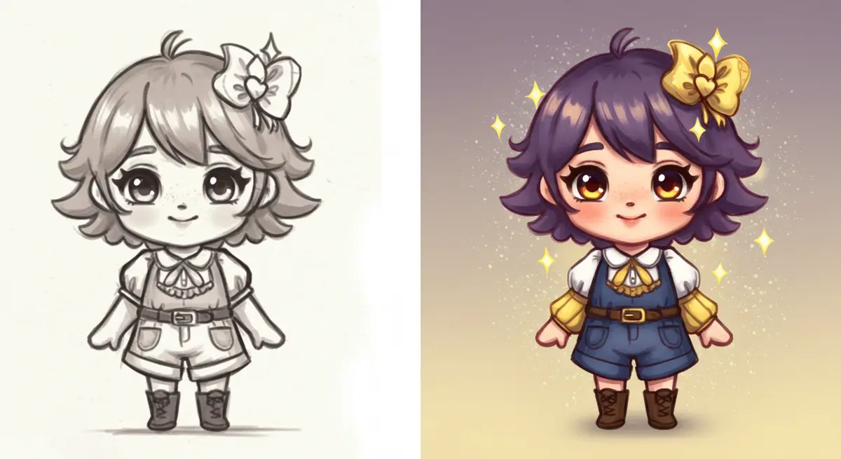 Visual Enhancement Example