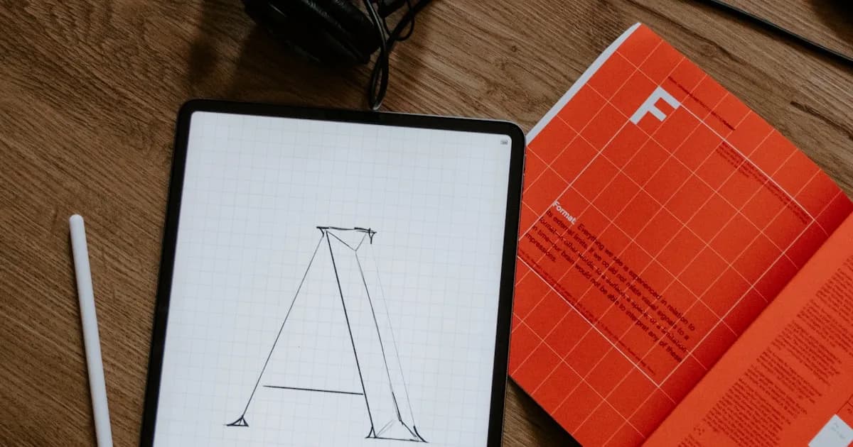 Digital artist workspace showing tablet and multiple software interfaces