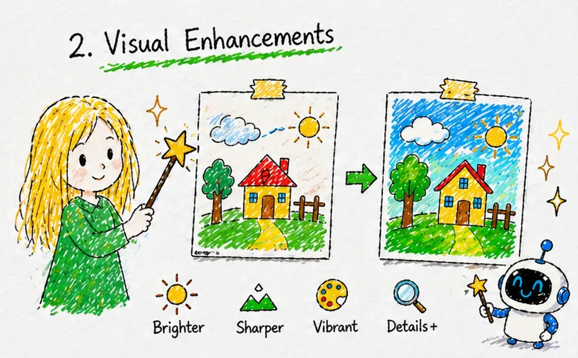 Visual Enhancement Example